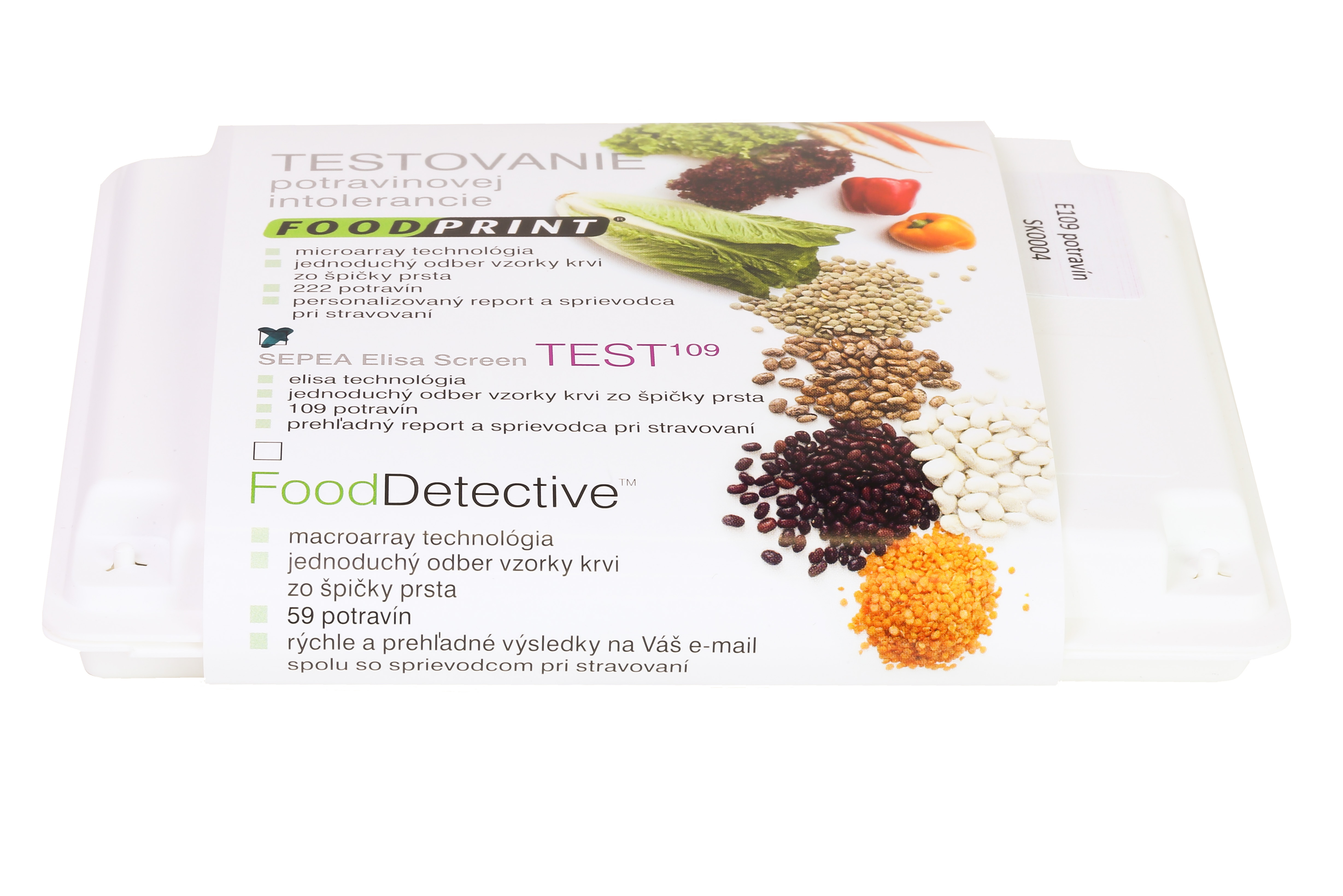 Sepea Food Detective™ -  diagnostický test potravinové intolerance 1 sada